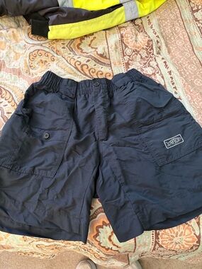AFTCO Navy Utility Cargo Shorts
